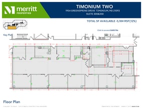 1966 Greenspring Dr, Timonium, MD for lease Floor Plan- Image 1 of 1