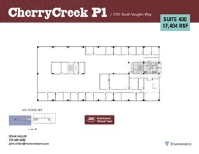 3131 S Vaughn Way, Aurora, CO for lease Site Plan- Image 1 of 2