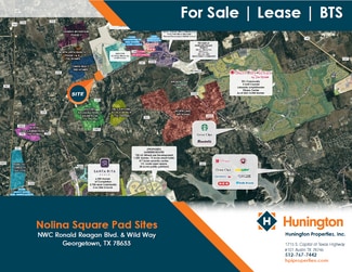 More details for NWC Ronald Reagan Blvd. & Wild way, Georgetown, TX - Land for Lease