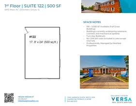 6912 Main St, Downers Grove, IL for lease Floor Plan- Image 1 of 1