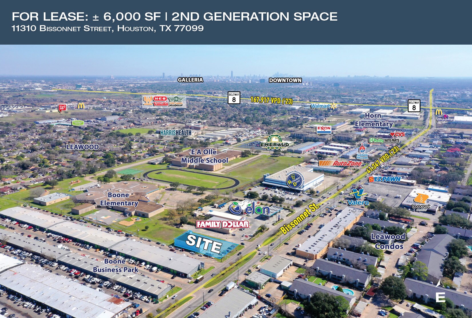 11310 Bissonnet, Houston, TX à louer Photo du bâtiment- Image 1 de 6
