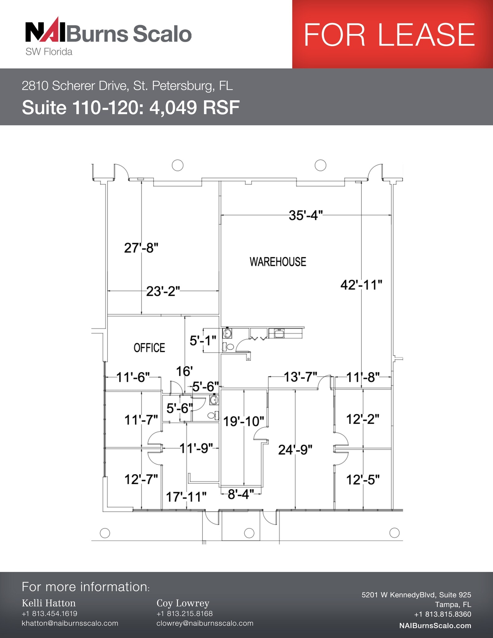 2880 N Scherer Dr, Saint Petersburg, FL à louer Plan de site- Image 1 de 1