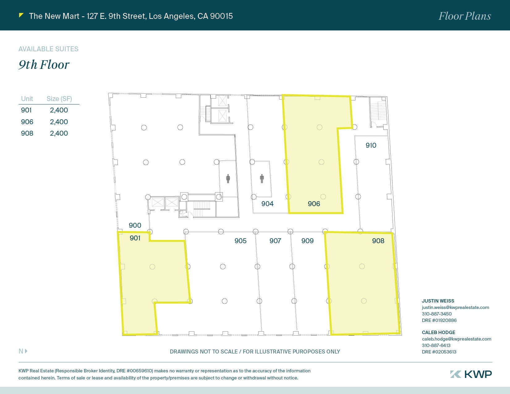 127 E 9th St, Los Angeles, CA for lease Interior Photo- Image 1 of 1