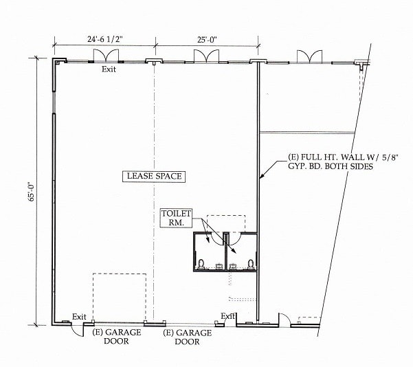 357 Main St, Fortuna, CA for lease - Floor Plan - Image 3 of 3