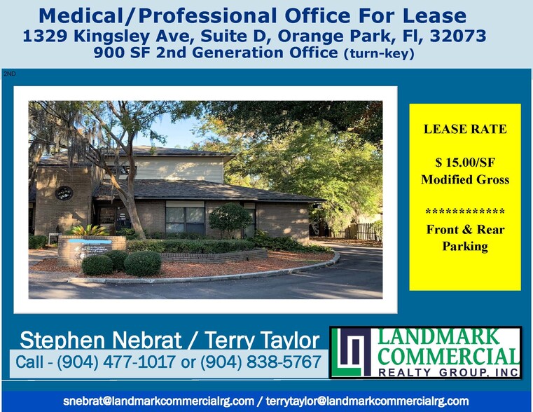 1329 Kingsley Ave, Orange Park, FL for lease - Building Photo - Image 1 of 19