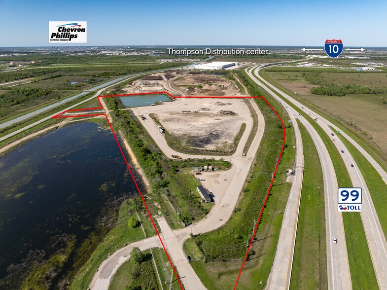 NWC FM 565 & SH 99, Baytown, TX à vendre - Aérien - Image 3 de 4