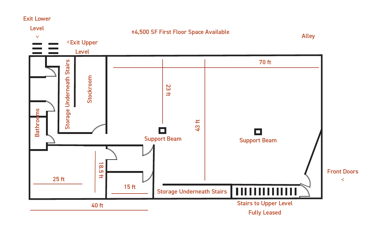 518-520 Santa Monica Blvd, Santa Monica, CA for lease Floor Plan- Image 1 of 1