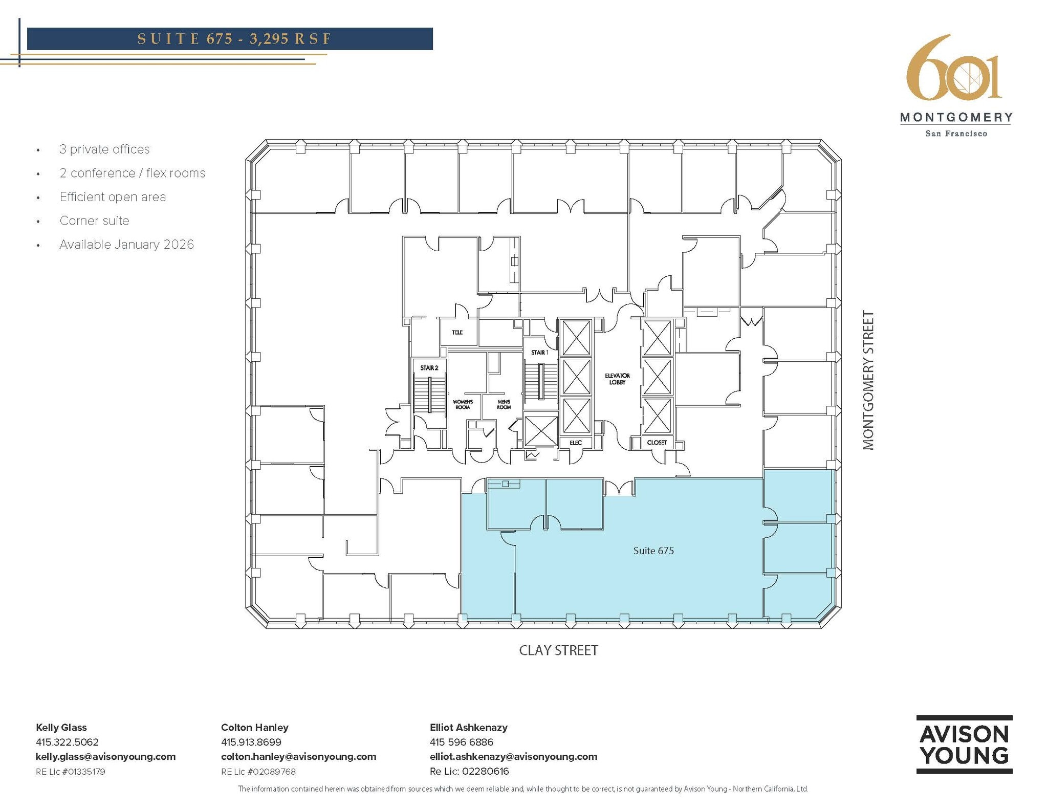 601 Montgomery St, San Francisco, CA for lease Floor Plan- Image 1 of 1