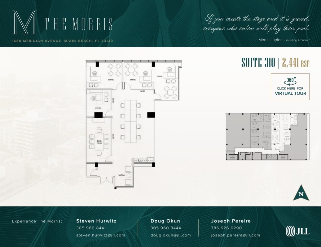 1688 Meridian Ave, Miami Beach, FL for lease Floor Plan- Image 1 of 1