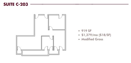 7650 E Broadway Blvd, Tucson, AZ à louer Plan d  tage- Image 1 de 1