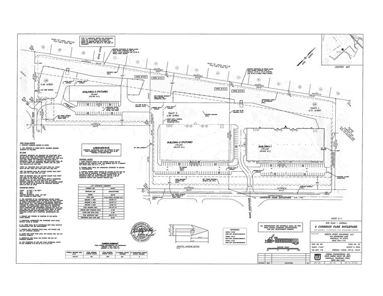 0 Corridor Park Blvd, Knoxville, TN for lease - Site Plan - Image 2 of 3