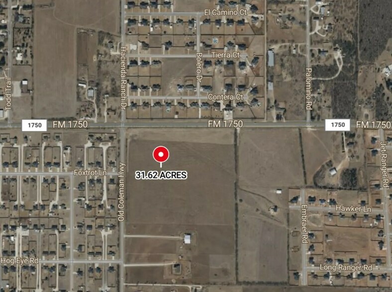 1750 Old Coleman Hwy, Abilene, TX à vendre - Photo du bâtiment - Image 1 de 3