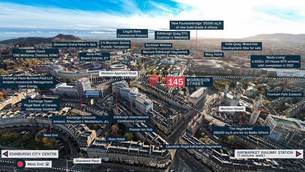 145 Morrison St, Edinburgh à louer - Photo du bâtiment - Image 3 de 3