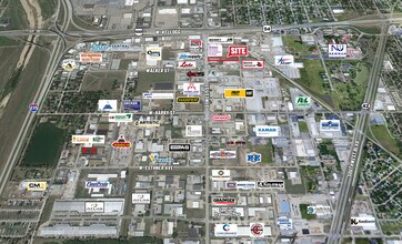 1010 S West St, Wichita, KS - Aerial  map view