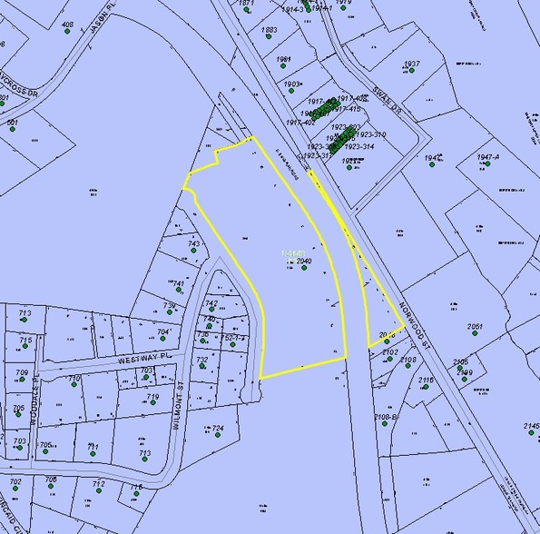 2040 Norwood St, Lenoir, NC à louer - Plan cadastral - Image 2 de 9