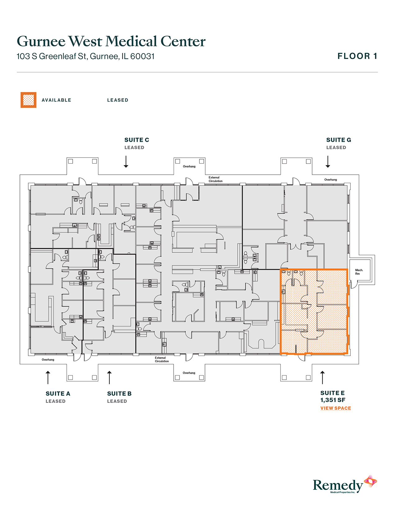 3 S Greenleaf Ave, Gurnee, IL à louer Plan d  tage- Image 1 de 1