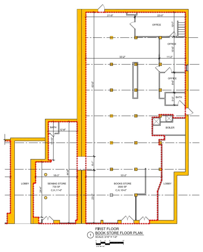 244-252 W 27th St, New York, NY à louer Plan d’étage- Image 1 de 2