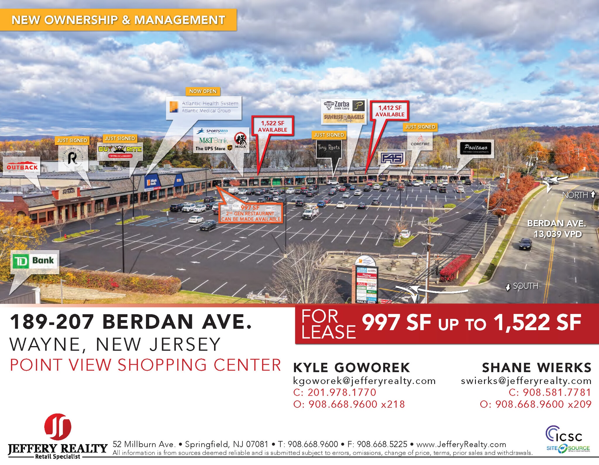 189-207 Berdan Ave, Wayne, NJ for lease Building Photo- Image 1 of 8