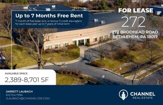 Plus de détails pour 272 Brodhead Rd, Bethlehem, PA - Local d'activités à louer