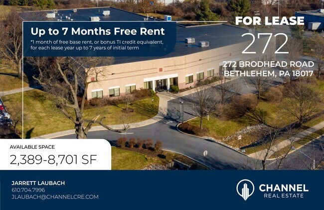 Plus de détails pour 272 Brodhead Rd, Bethlehem, PA - Bureau à louer