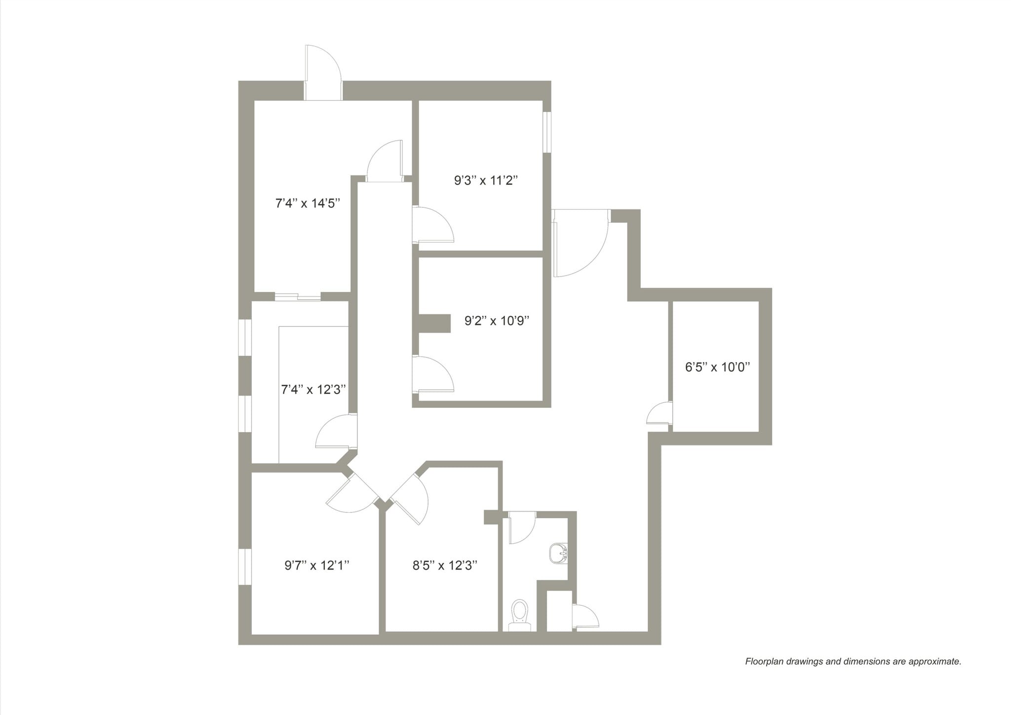 2010 Seagirt Blvd, Far Rockaway, NY à louer Plan d’étage- Image 1 de 2