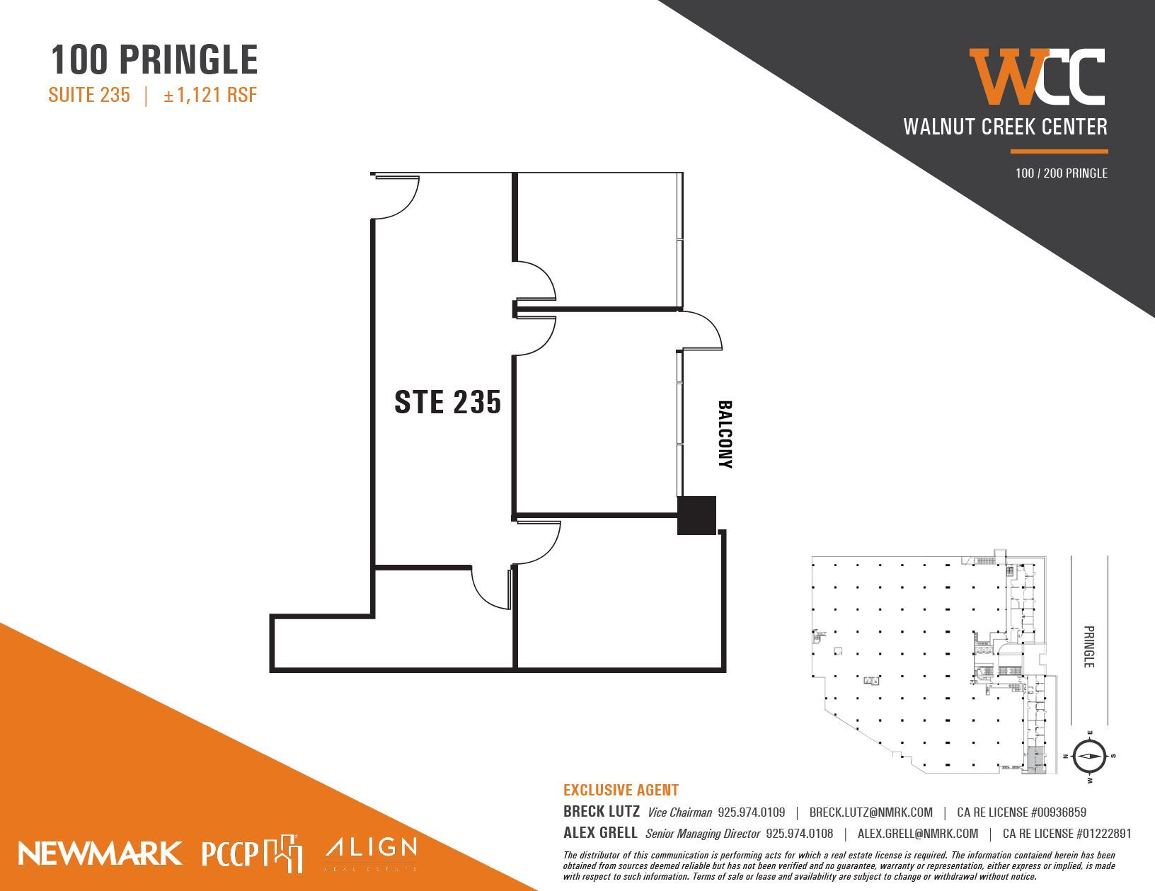 100 Pringle Ave, Walnut Creek, CA for lease Floor Plan- Image 1 of 1