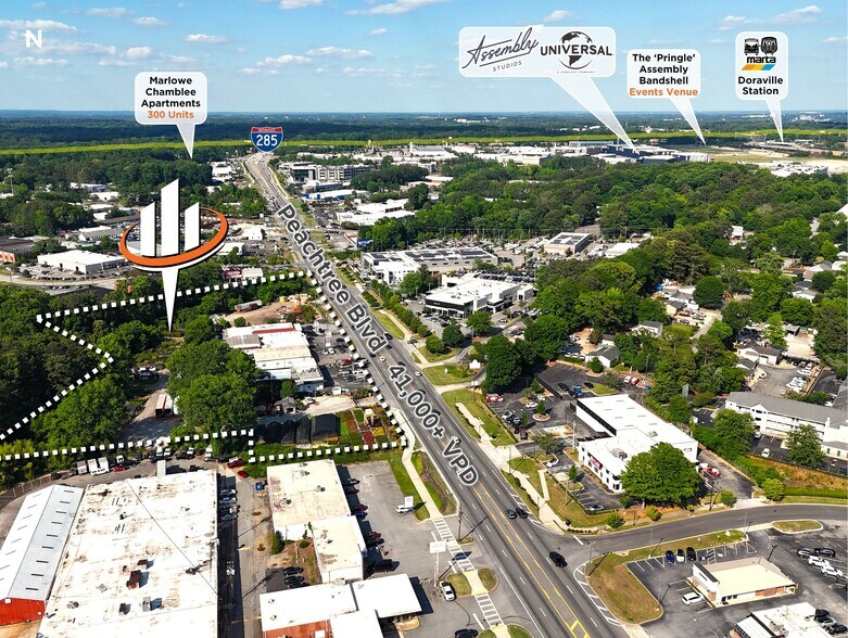 5604 New Peachtree Rd, Chamblee, GA à vendre - Photo du bâtiment - Image 3 de 10
