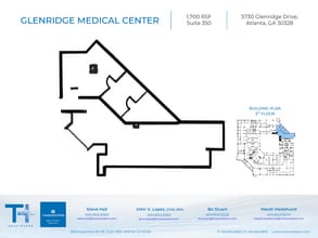5730 Glenridge Dr NE, Atlanta, GA à louer Plan d’étage- Image 1 de 1