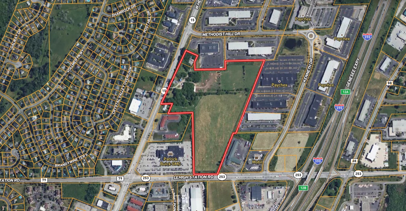 4490 E Henrietta Rd, Henrietta, NY à vendre Aérien- Image 1 de 23