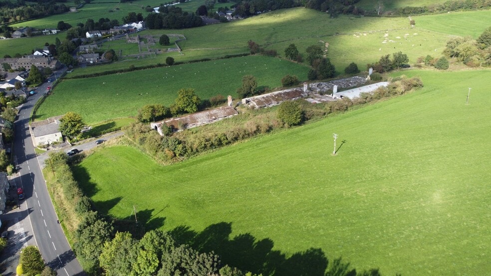 Hollins Syke, Sawley, Clitheroe for sale - Aerial - Image 2 of 6