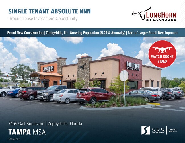 Plus de détails pour 7459 Gall Blvd, Zephyrhills, FL - Commerce de détail à vendre