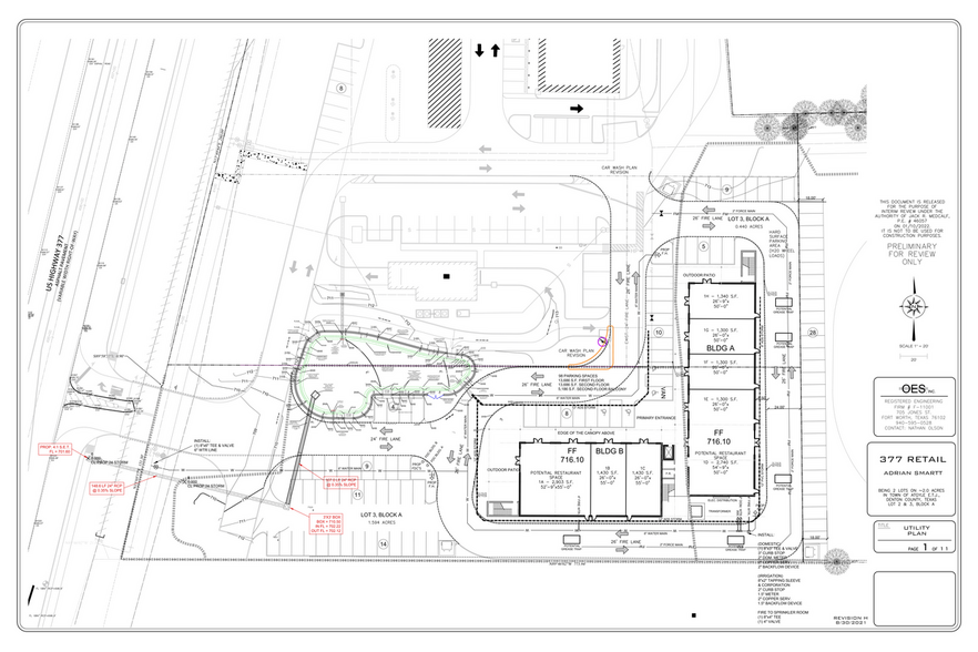 104 Frenchtown Rd, Argyle, TX à louer - Plan cadastral - Image 3 de 3