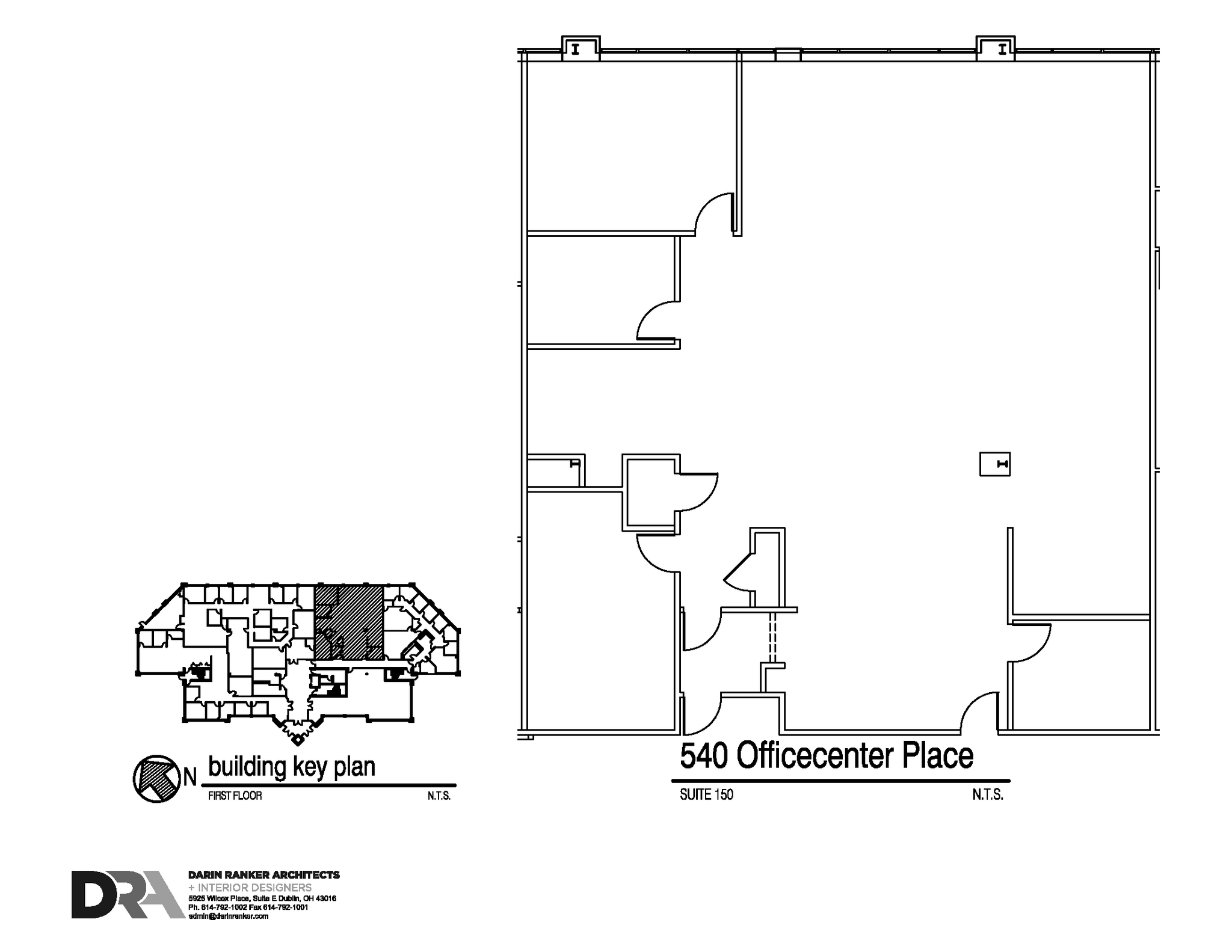 540 Officenter Pl, Gahanna, OH for lease Floor Plan- Image 1 of 1