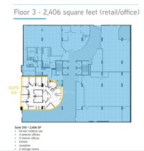 840 7th Ave SW, Calgary, AB à louer Plan d’étage- Image 1 de 1