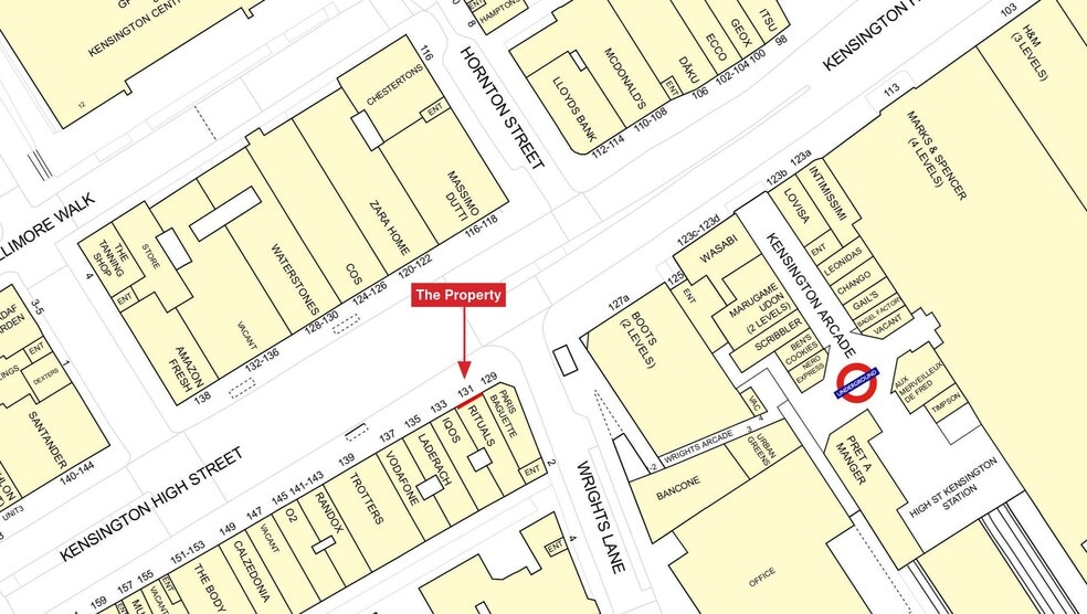 131 Kensington High St, London for sale - Building Photo - Image 2 of 6