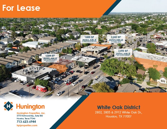 Plus de détails pour 2802 White Oak Dr, Houston, TX - Commerce de détail à louer