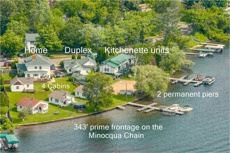 317 E Park Ave, Minocqua, WI - AERIAL  map view - Image1