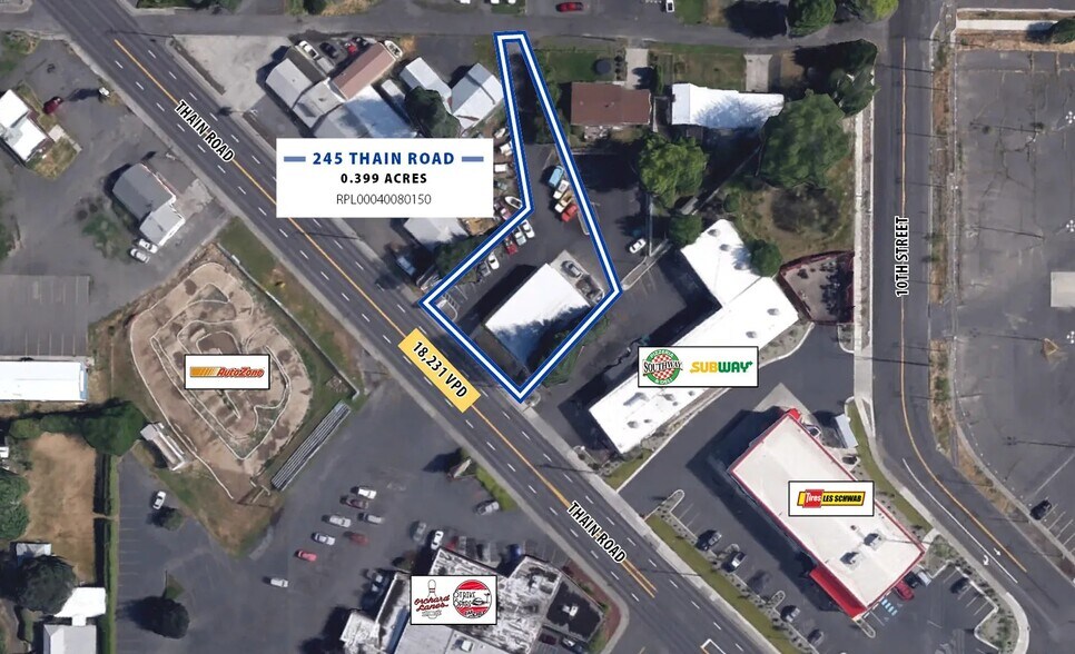 245 Thain Rd, Lewiston, ID à vendre - Aérien - Image 3 de 3