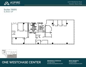 10777 Westheimer Rd, Houston, TX for lease Floor Plan- Image 1 of 1