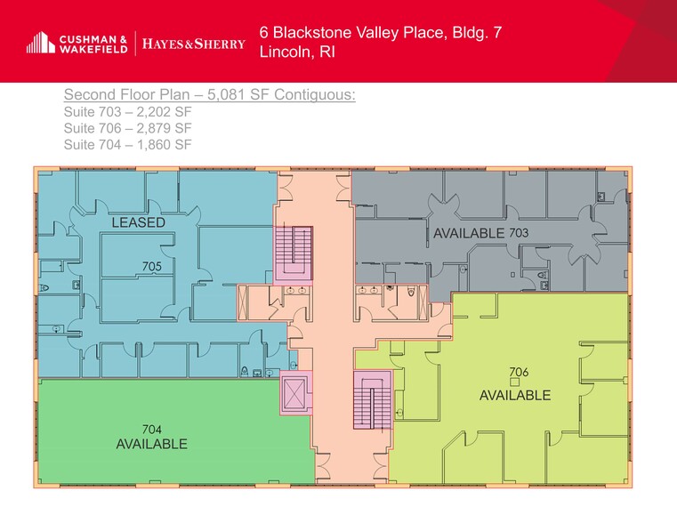 6 Blackstone Valley Pl, Lincoln, RI à louer - Plan de site - Image 3 de 3