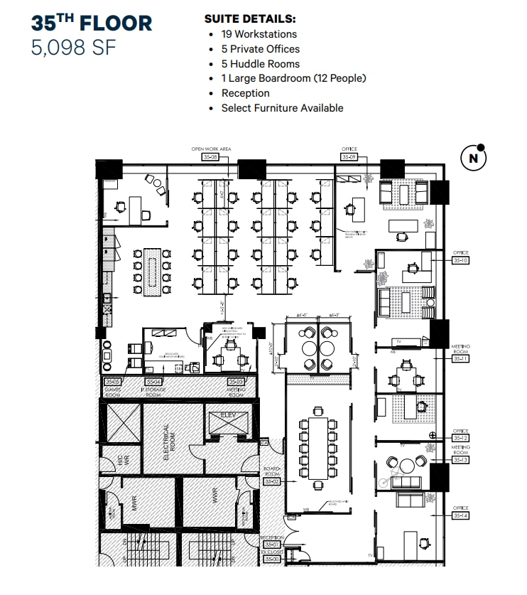 2 Bloor St E, Toronto, ON for lease Floor Plan- Image 1 of 1