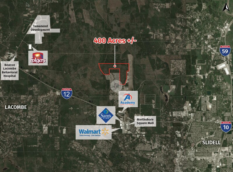 Airport & Journey Rd, Slidell, LA à vendre - Photo principale - Image 1 de 3