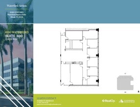 6303 Blue Lagoon Dr, Miami, FL for lease Floor Plan- Image 1 of 1