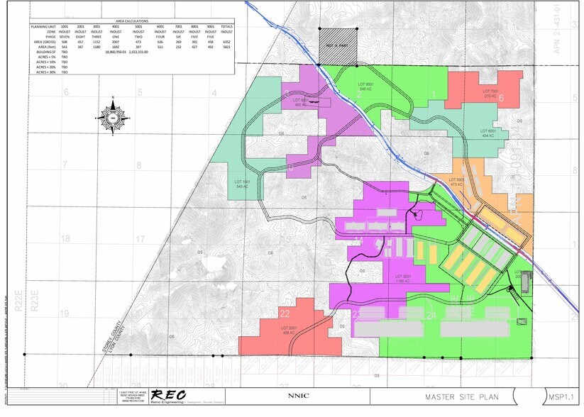 US Highway 50, Silver Springs, NV à vendre - Plan de site - Image 2 de 11
