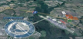 Plus de détails pour Northeast Corner of I-64/Route. 4/Perrin Road, Mascoutah, IL - Terrain à vendre