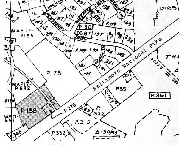 8528 Baltimore National Pike, Ellicott City, MD à vendre - Plan cadastral - Image 2 de 9