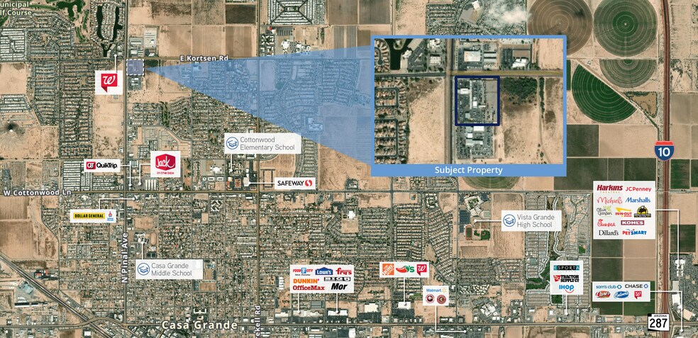 1990 N Pinal Ave, Casa Grande, AZ à vendre - Photo du bâtiment - Image 1 de 5