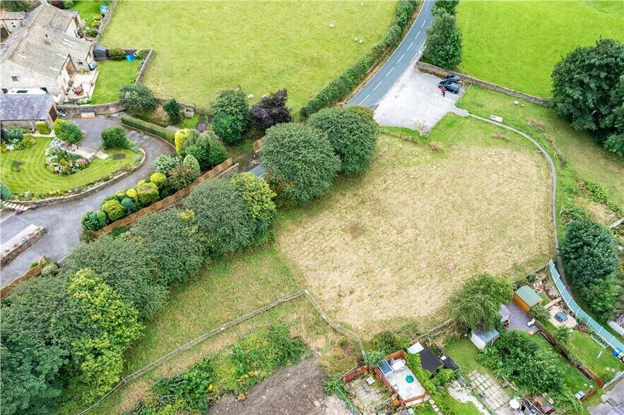 Station Rd, Foulridge à vendre - Aérien - Image 2 de 4