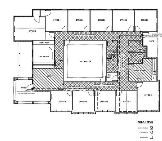 10933 Wayne Ave, Lubbock, TX à vendre - Plan d’étage - Image 2 de 2