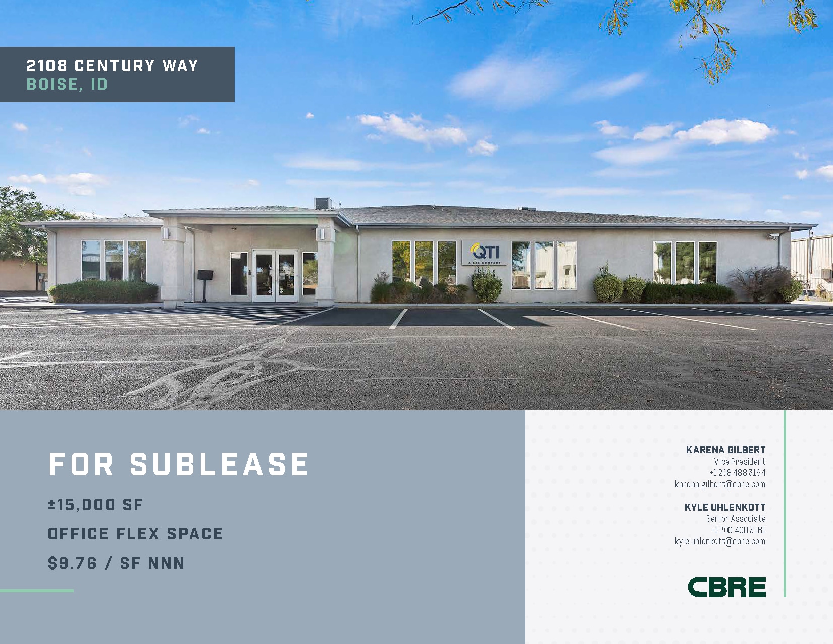 2108 S Century Way, Boise, ID for lease Building Photo- Image 1 of 4
